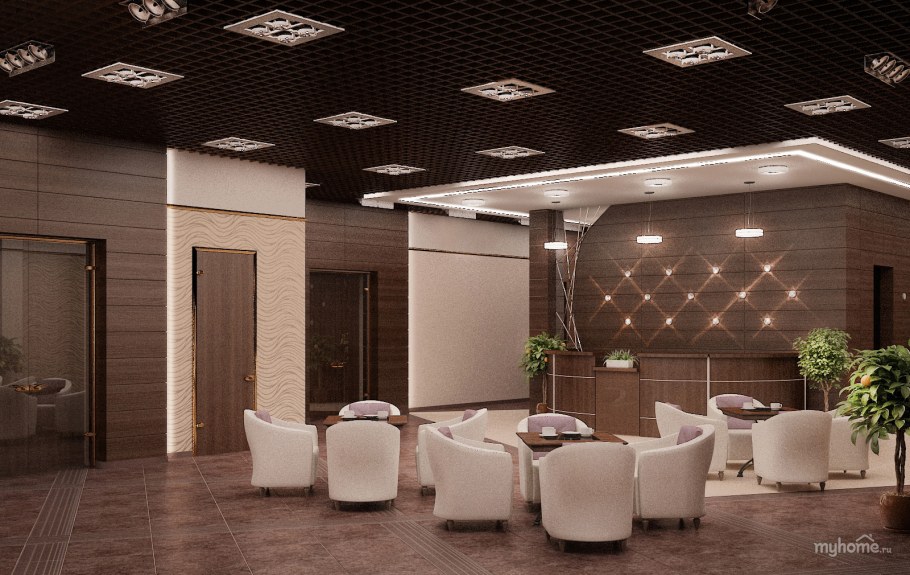 Интерьер фойе общественного здания