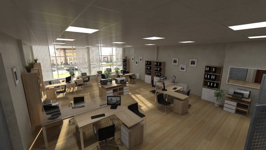 Коммерческие интерьеры