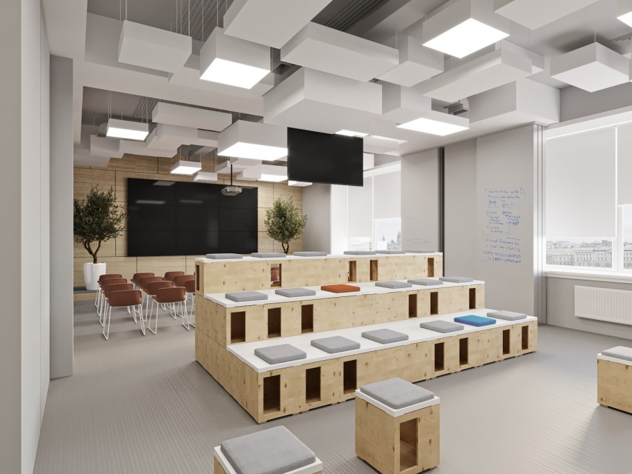 Трансформируемое пространство офиса