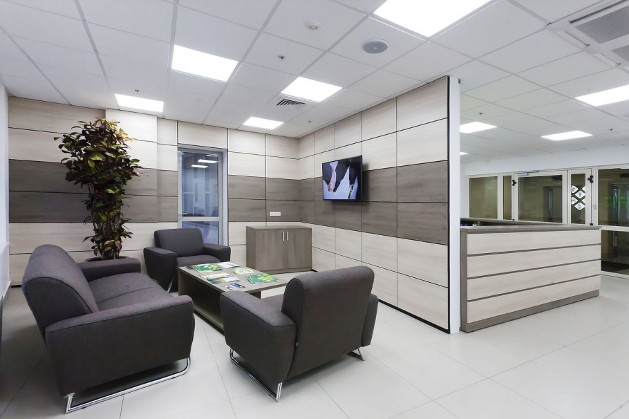 Внутренняя отделка офиса