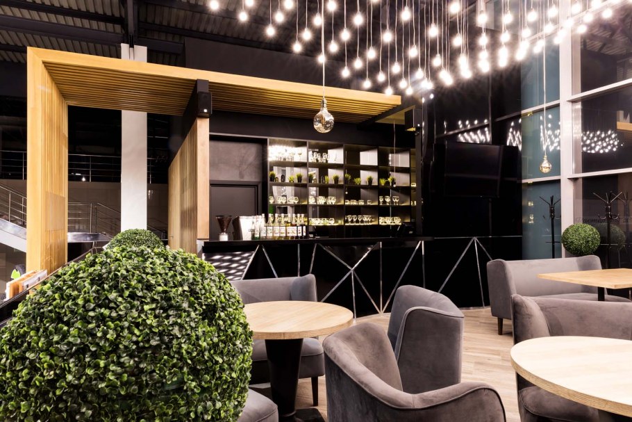 Интерьер лаунж кафе