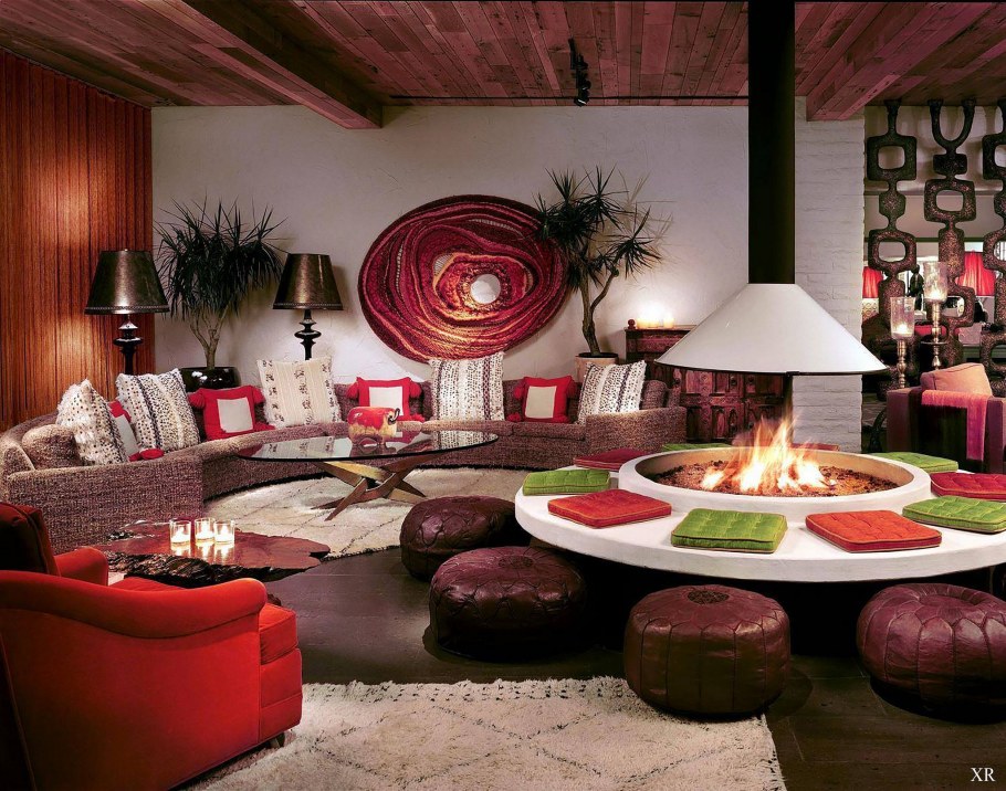 Зона релакса в гостиной