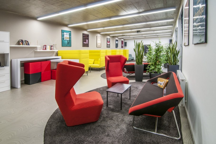 Зона отдыха в офисе