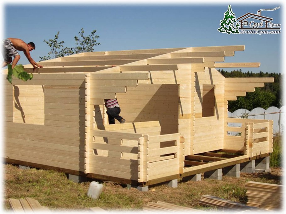 Домик из минибруса 45 мм