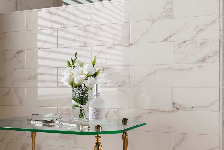 Плитка Brick Calacatta Extra