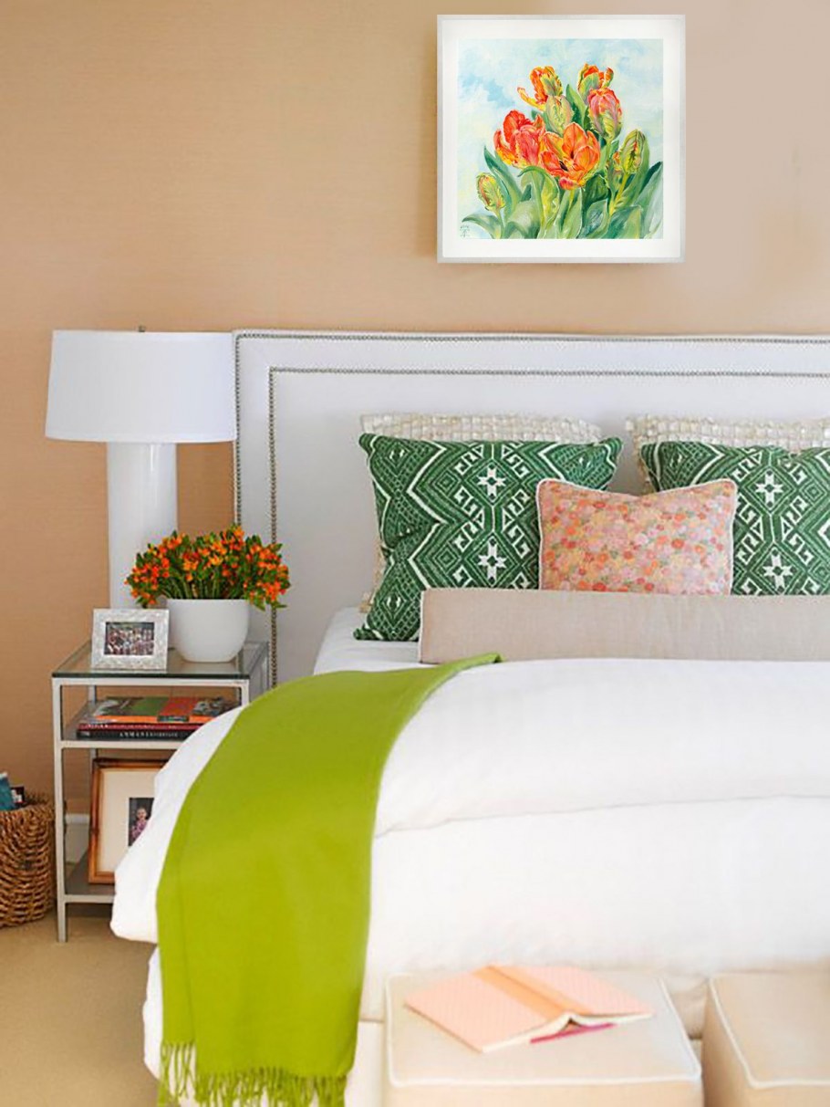 Желтая спальня