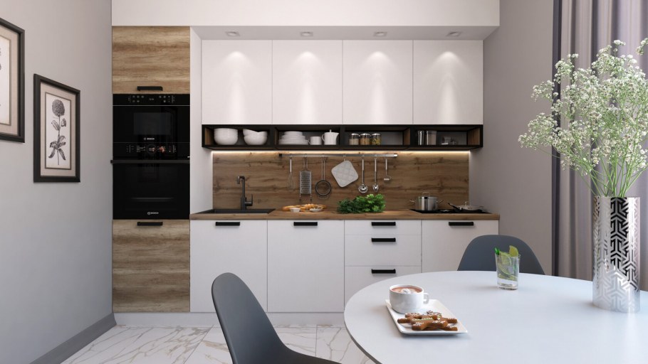 Кухня Аляска Леко