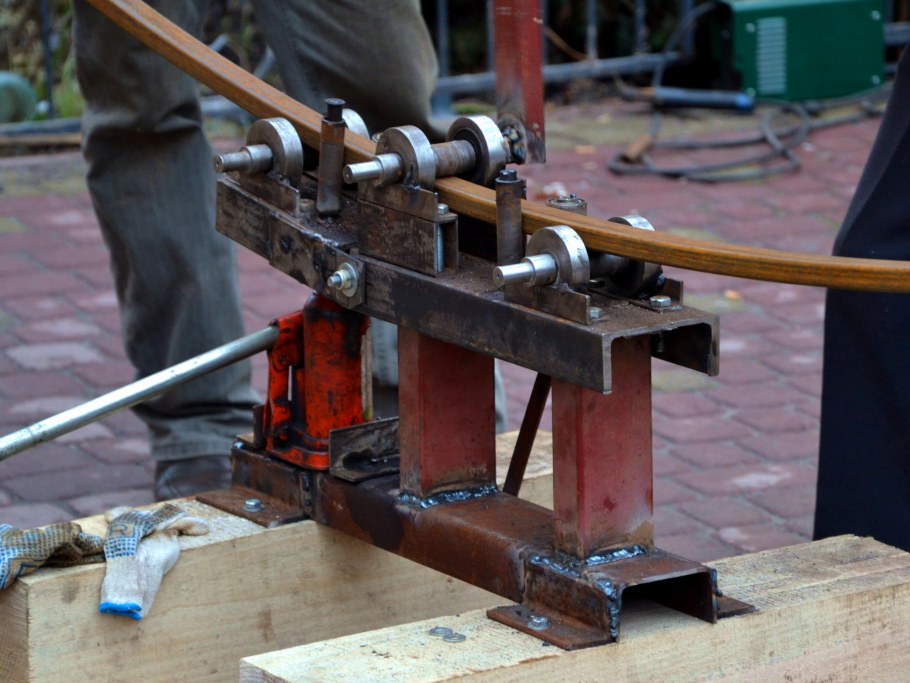 Трубогиб профильный т100