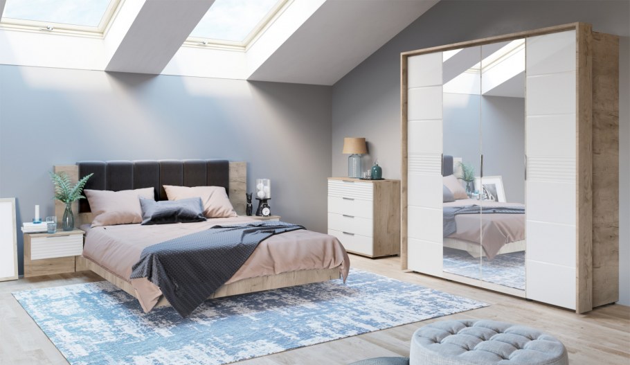 Кровать Dreamline Милан ясень