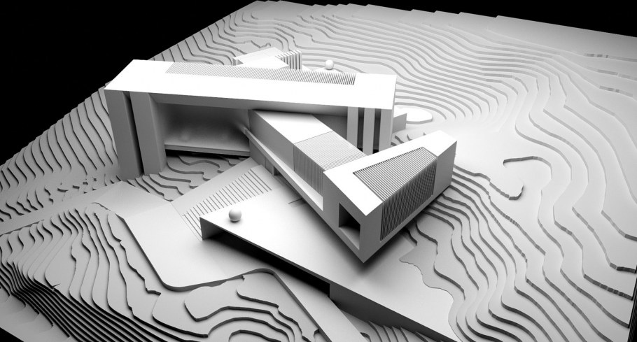 Интерьер в стиле Деконструктивизм