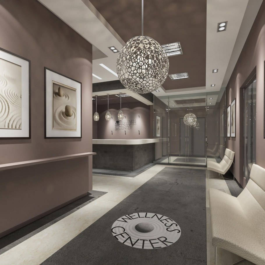 Тауп в интерьере офиса