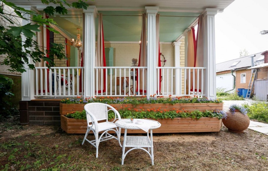 Зона отдыха на даче