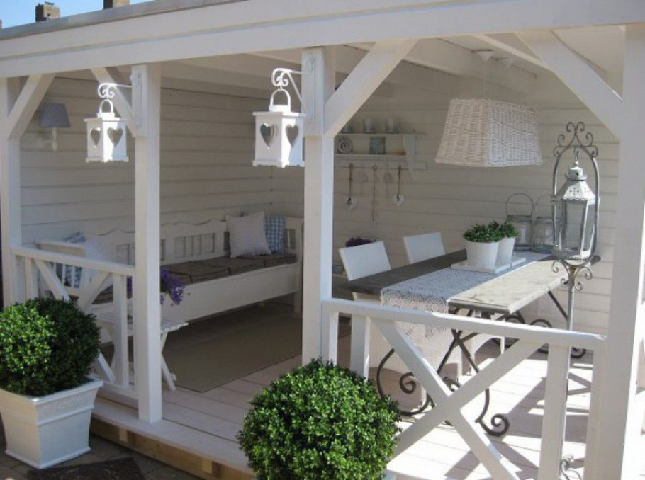 Обустройство веранды