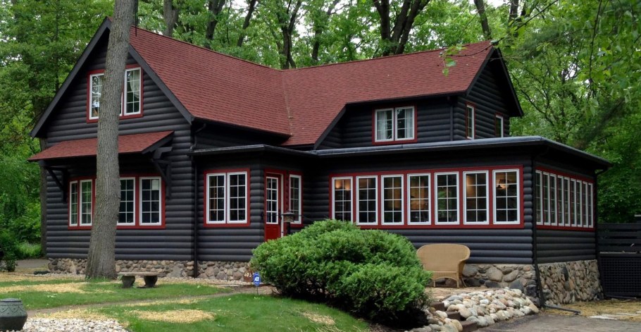 Цвета деревянных домов