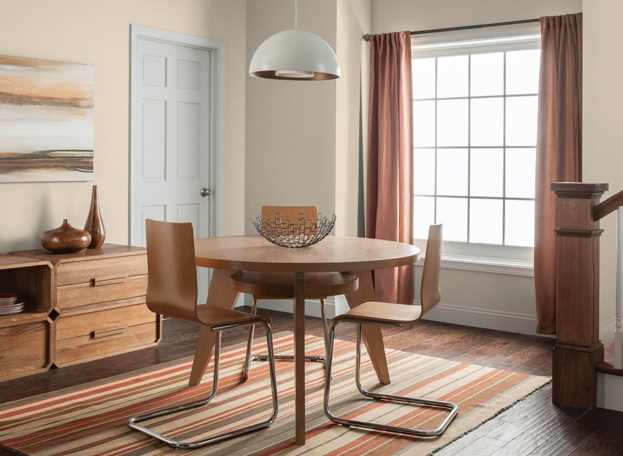 Цветовая палитра для интерьера в персиковых тонах