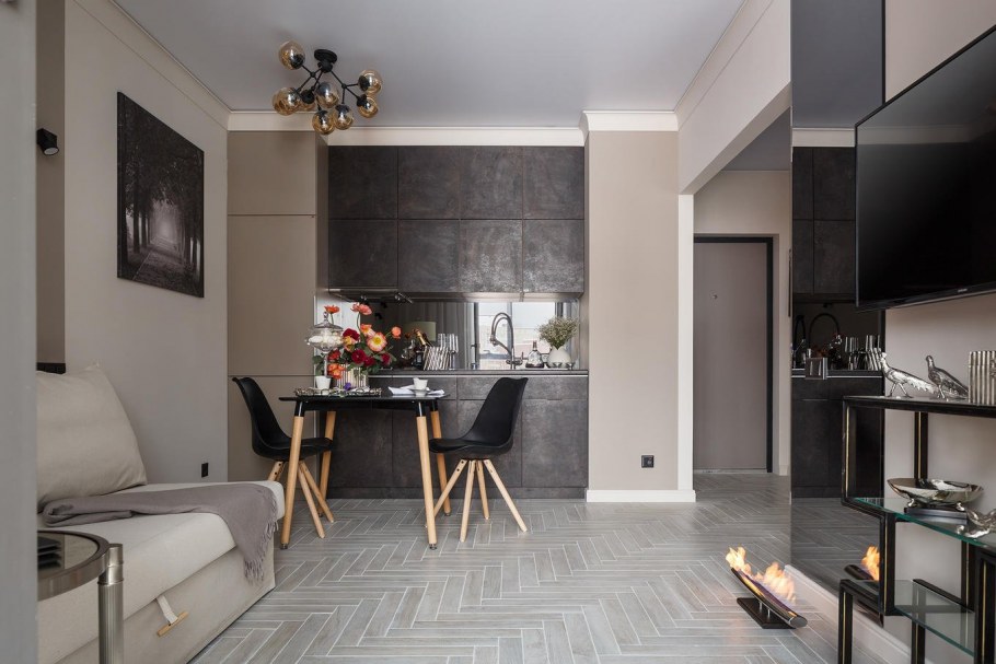 Кухня в стиле Баухауз