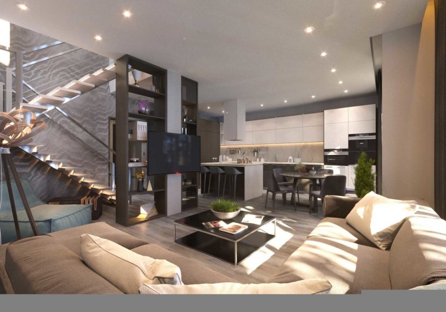 Американские двухэтажные квартиры