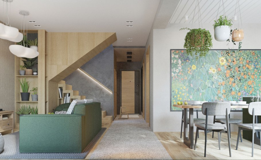 Макет дома для плана