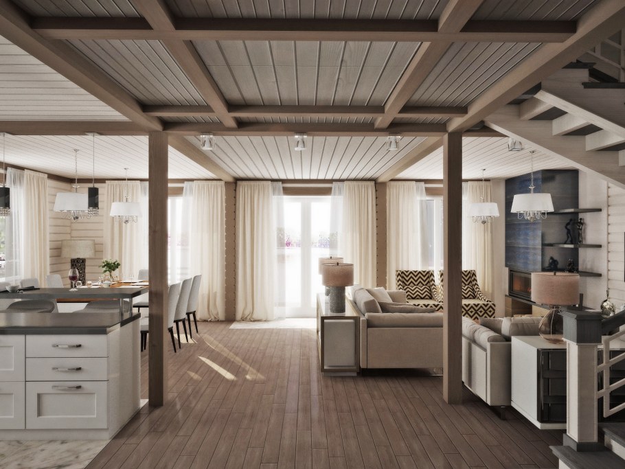 Дуплексы в стиле лофт