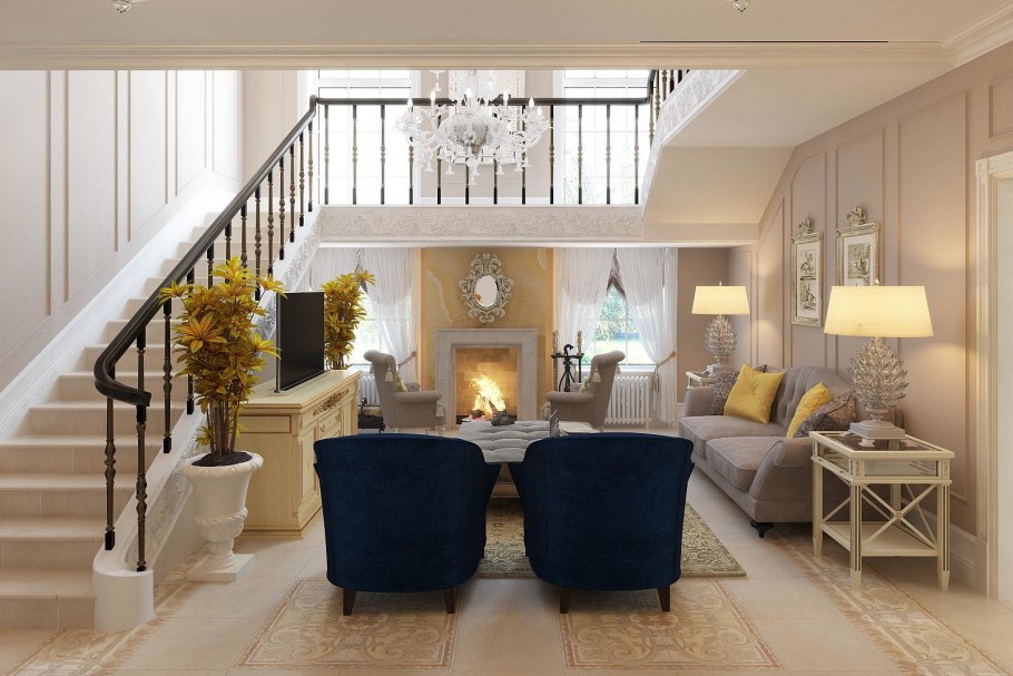 Двухуровневый лофт 50 кв м