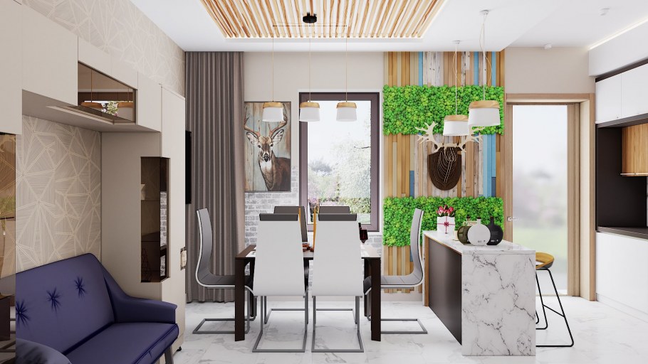 Компоновка интерьера