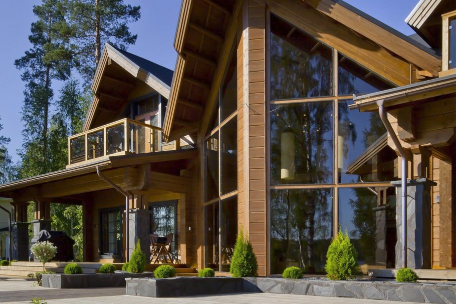 Дом из клееного бруса Монтре 170