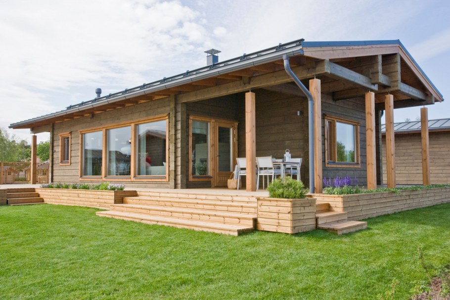 Юджин финский дом из клееного бруса