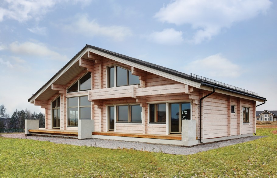 Дом из клееного бруса Хонка