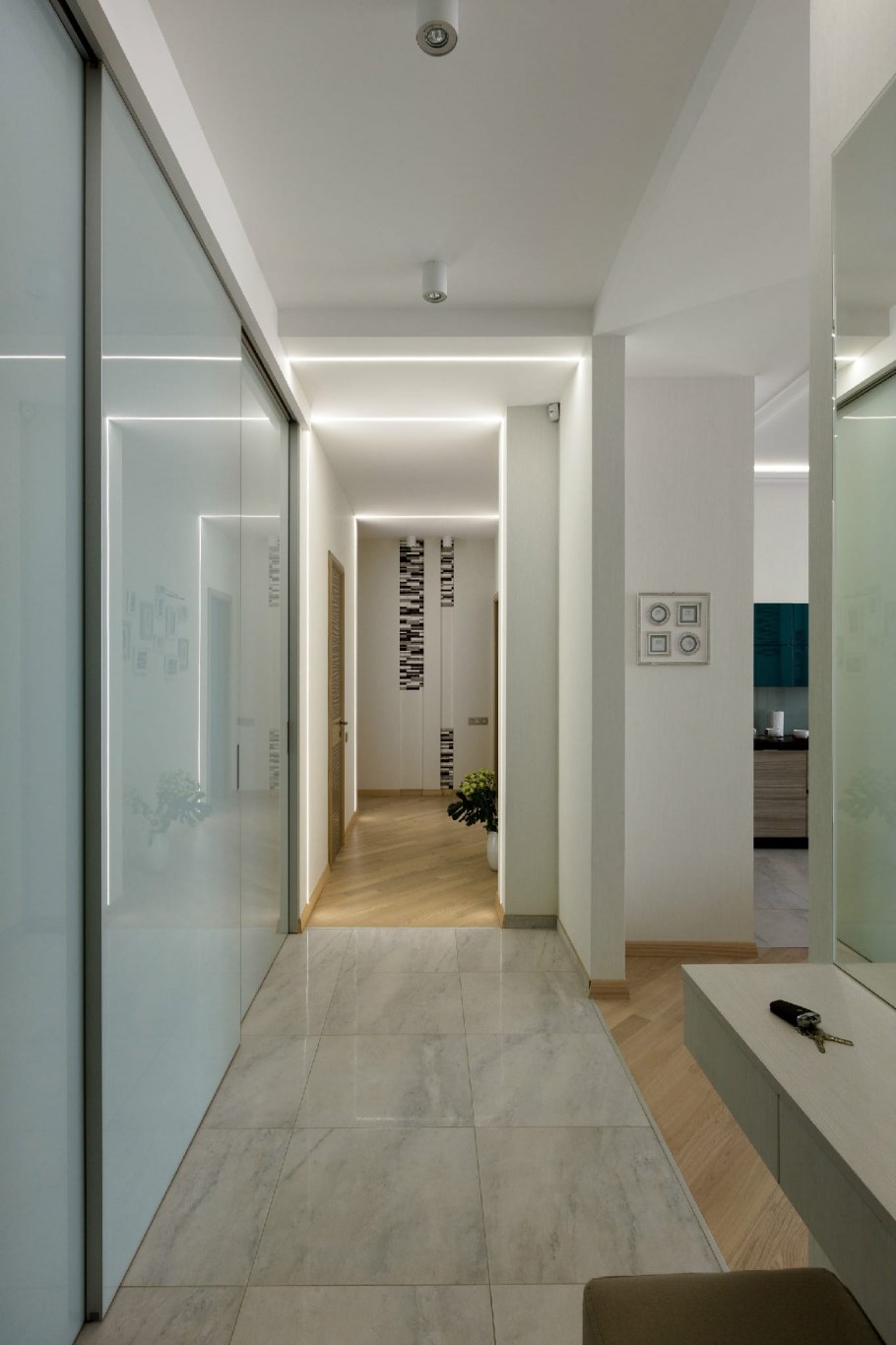 Интерьер трехкомнатной квартиры 85 кв.м в современном стиле