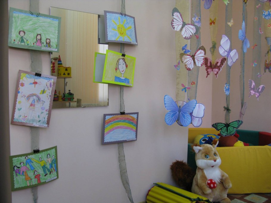 Украшение кабинета психолога в детском саду