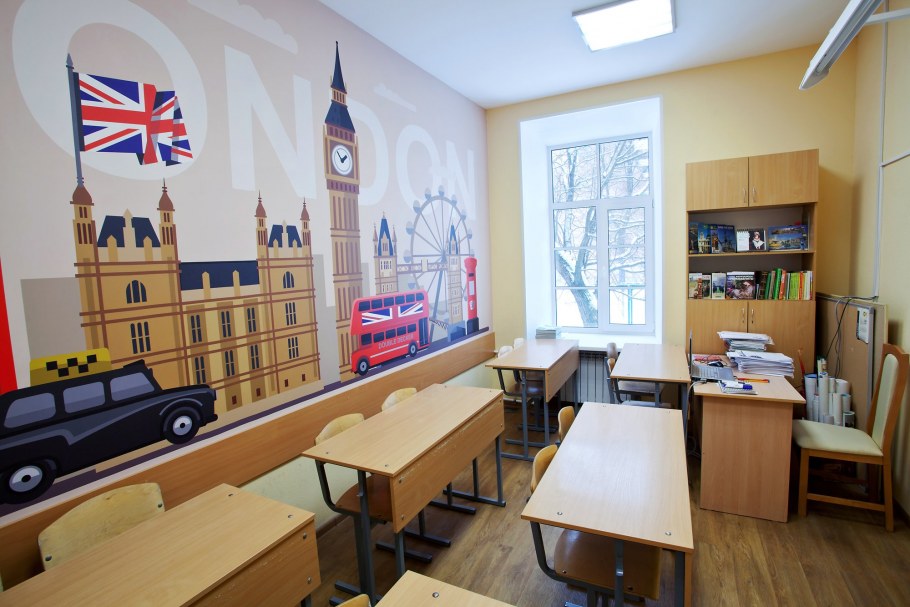 Украшение кабинета английского языка