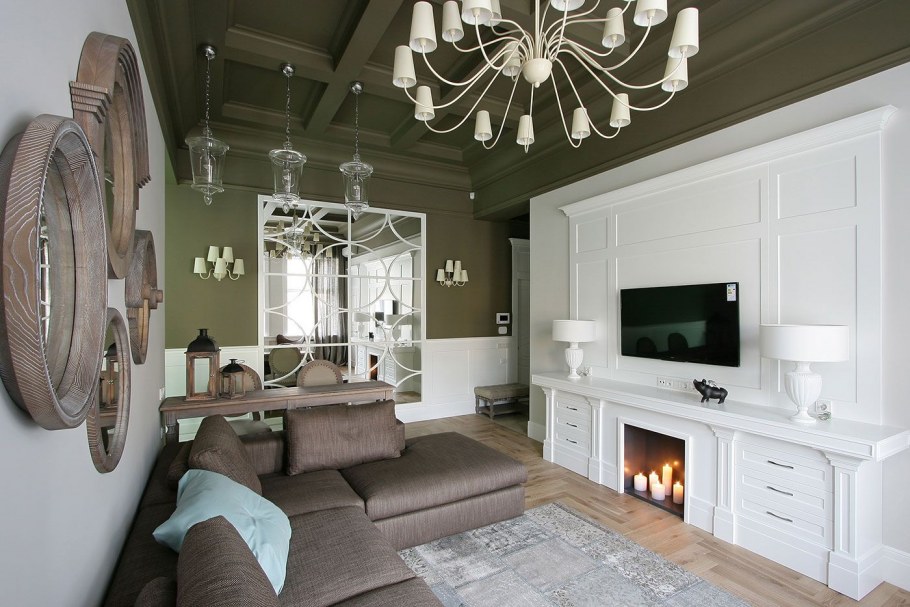 Сочетание классики и Модерна в интерьере