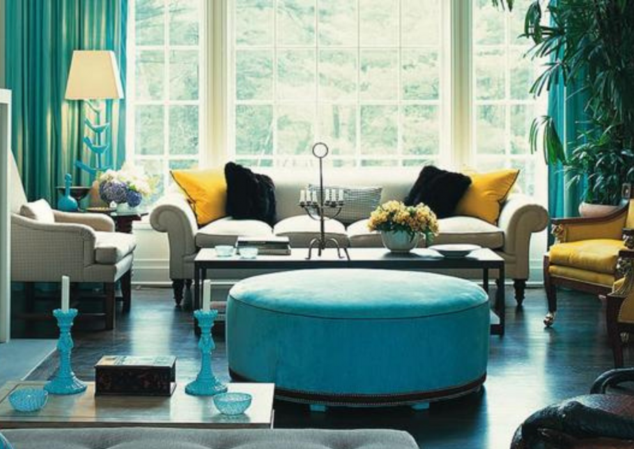 Детская в цвете Тиффани