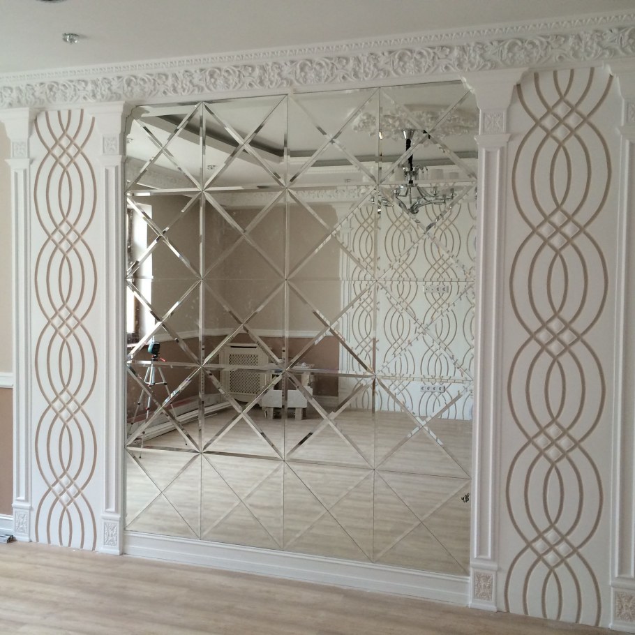 Зеркало с фацетом арт деко