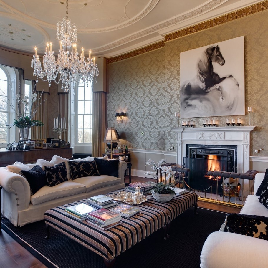 Английский стиль в интерьере