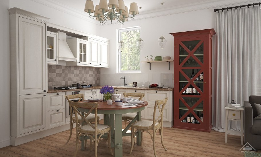 Дизайн студии Кантри