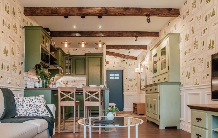Стиль Кантри в квартире 60 метров