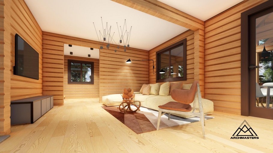 Блок Хаус для внутренней отделки