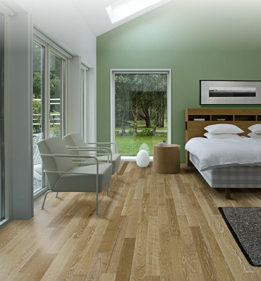 Светлое дерево в интерьере