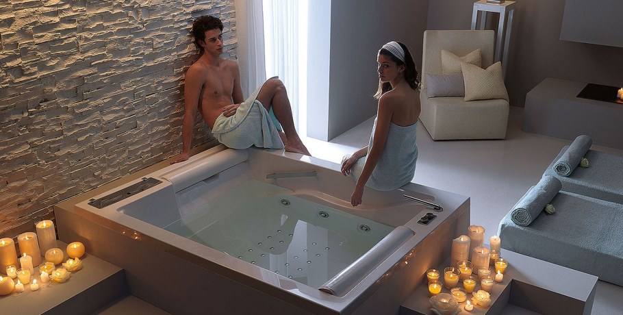 Ванна gruppo Treesse inside ext акрил