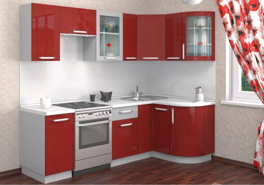 Кухня Трапеза классика угловая 1200х2100