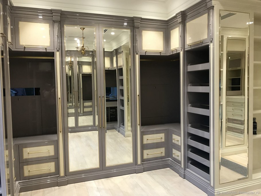 Итальянские гардеробные арт деко