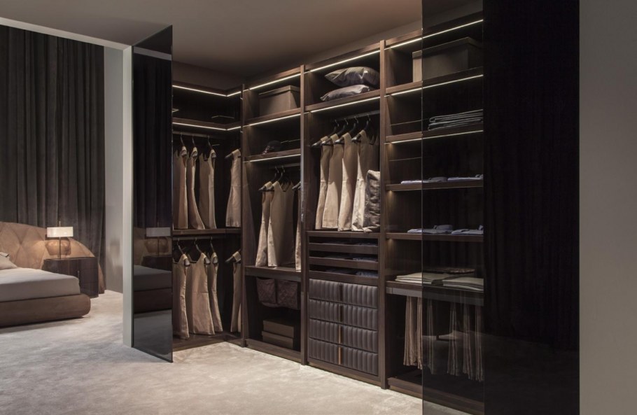 Итальянские гардеробные арт деко