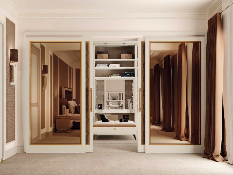 Итальянские гардеробные арт деко