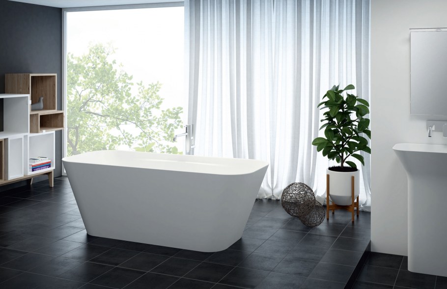 Ванна из литьевого мрамора 170х70