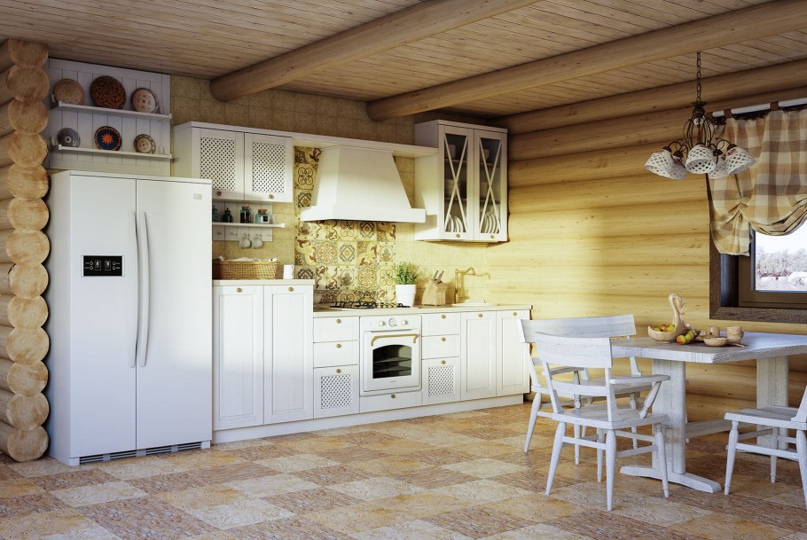 Кухня Мелани хофф голубая