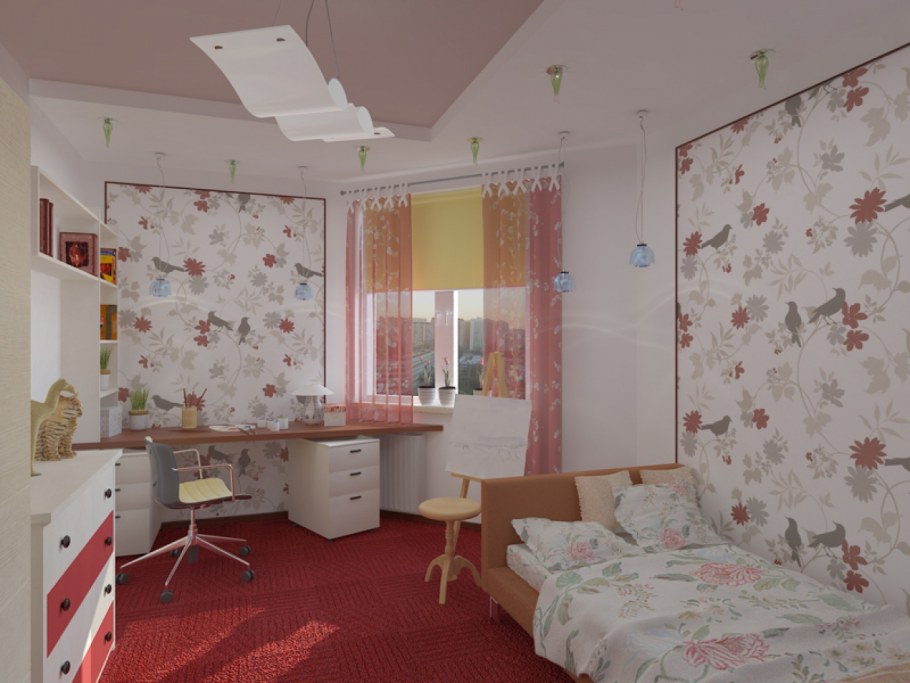 Интерьер детской для первоклассника