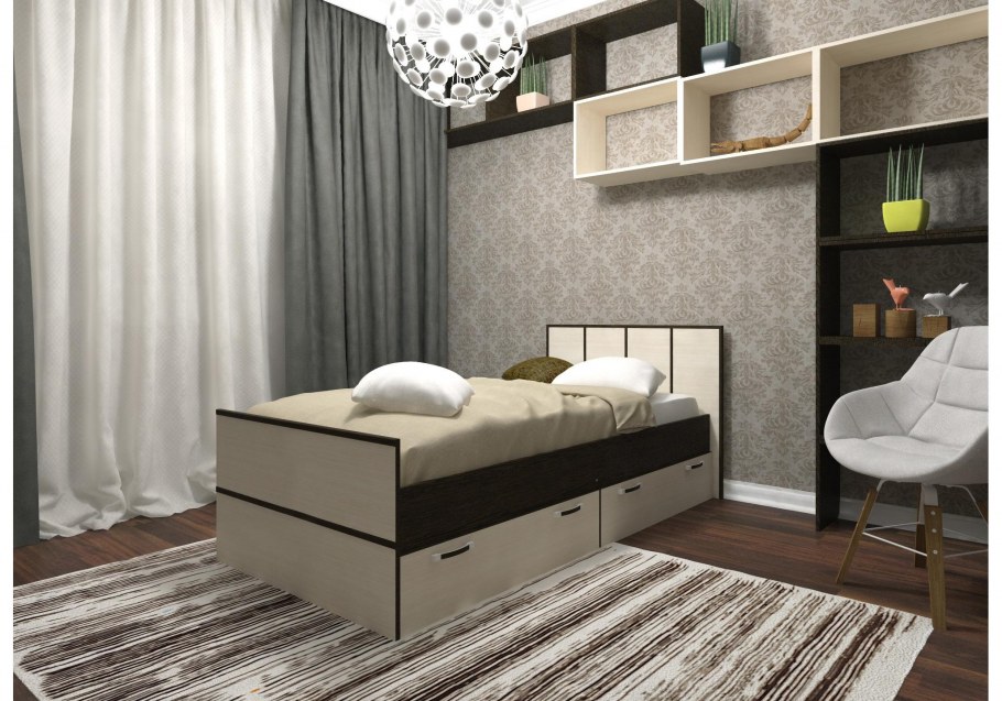 Кровать 1.4 Сакура БТС