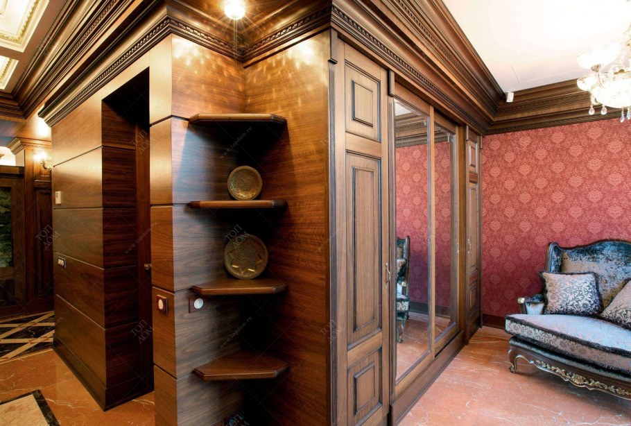 Элитная отделка деревом