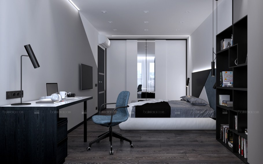 Интерьер комнаты для молодого человека